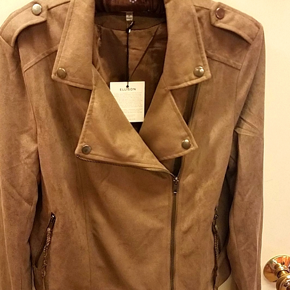 Ellison Womens  Apparel  MOTO JACKET  NWT ❤️